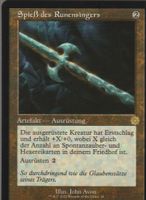 Magic The Gathering MTG Retro Frame Artifact 48 Spieß des Ru