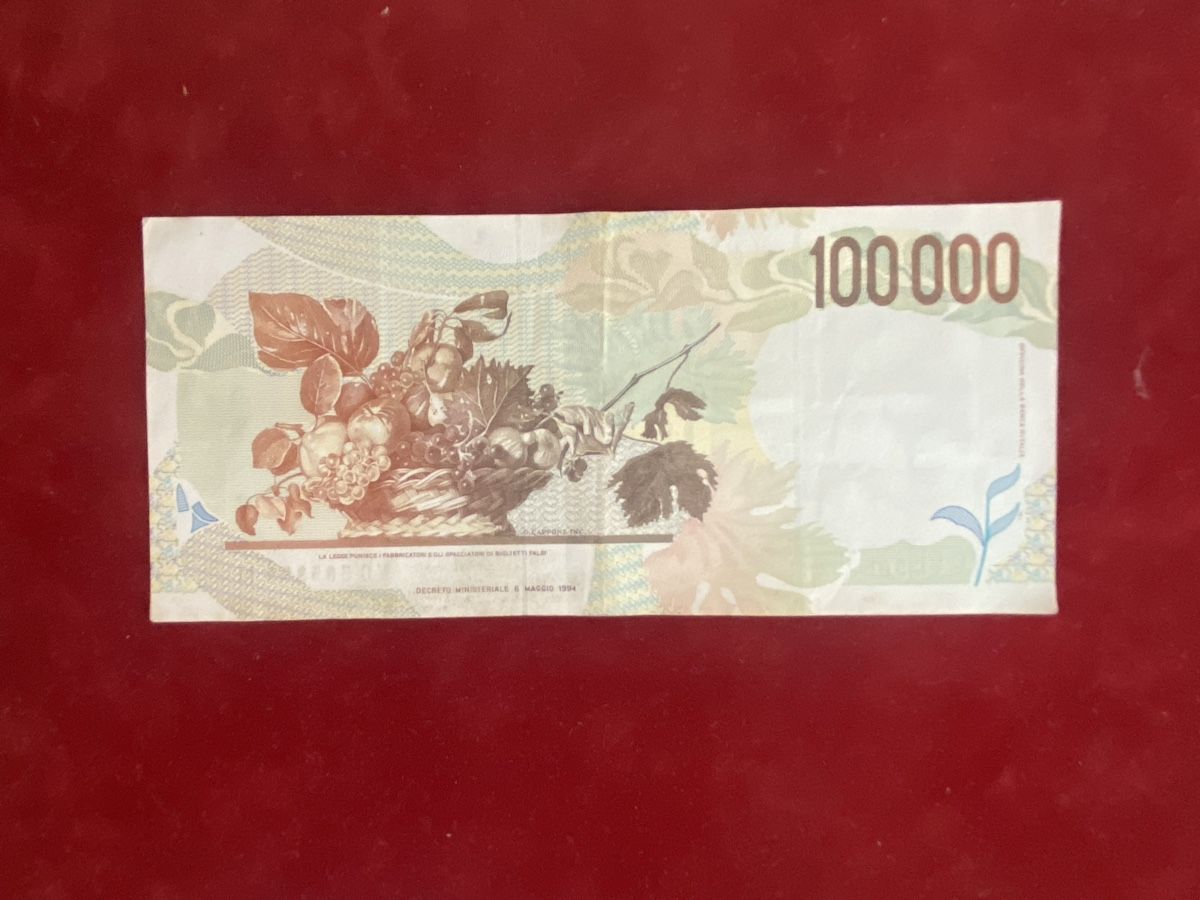 Banconote: Banknote 100'000 Lire Italien – Usato da Muralto venduto da Alex1912 1
