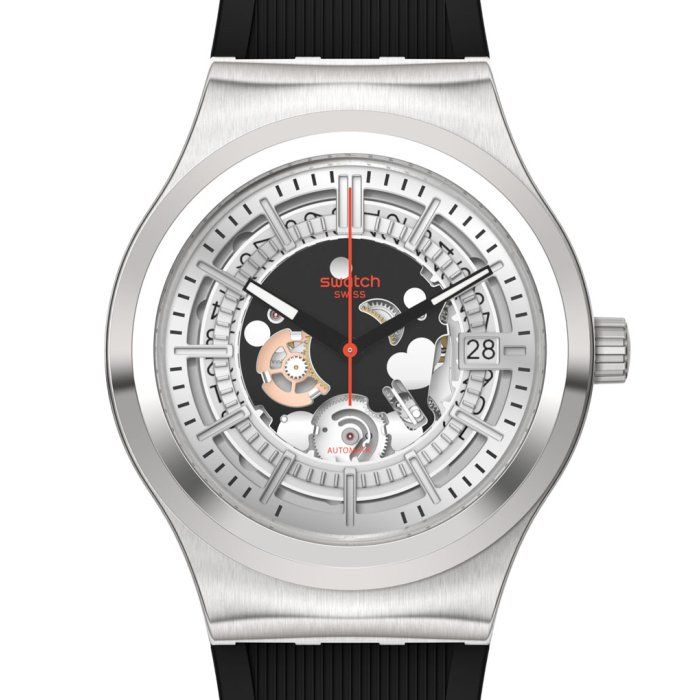 Swatch Uhren: Swatch YIS431 - SISTEM THROUGH AGAIN Herrenuhr – Gebraucht aus Cham von IKKEN