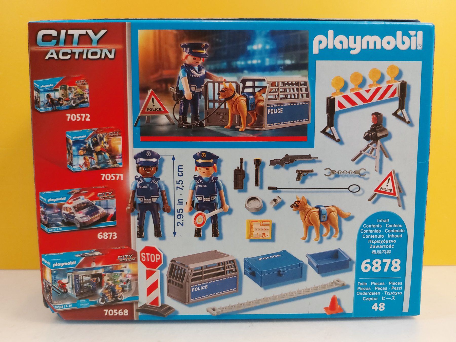 Playmobil Giocattoli: PLAYMOBIL 6878 Polizei-Strassensperre NEU – Nuovo e nell'imballaggio originale da St.Gallen venduto da TinasBauundSpiel 1