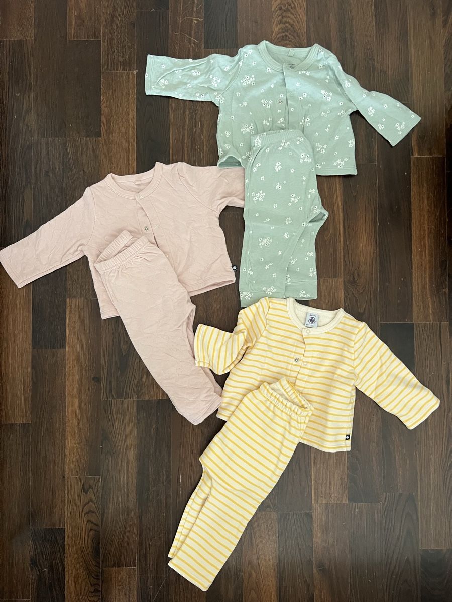 Petit Bateau Lotti & Set di vestiti: Set Petit Bateau, 12 M, 74 cm – Nuovo (secondo la descrizione) da ZÜRICH venduto da mamag81
