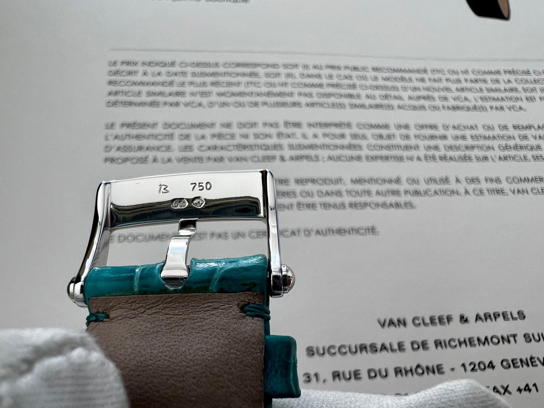 Van Cleef Orologi: Van Cleef & Arpels Charms Ladies 38 mm. – Nuovo (secondo la descrizione) da Geneve venduto da iBest 8