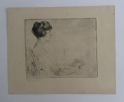 Elly Bernet-Studer, handsigniert
