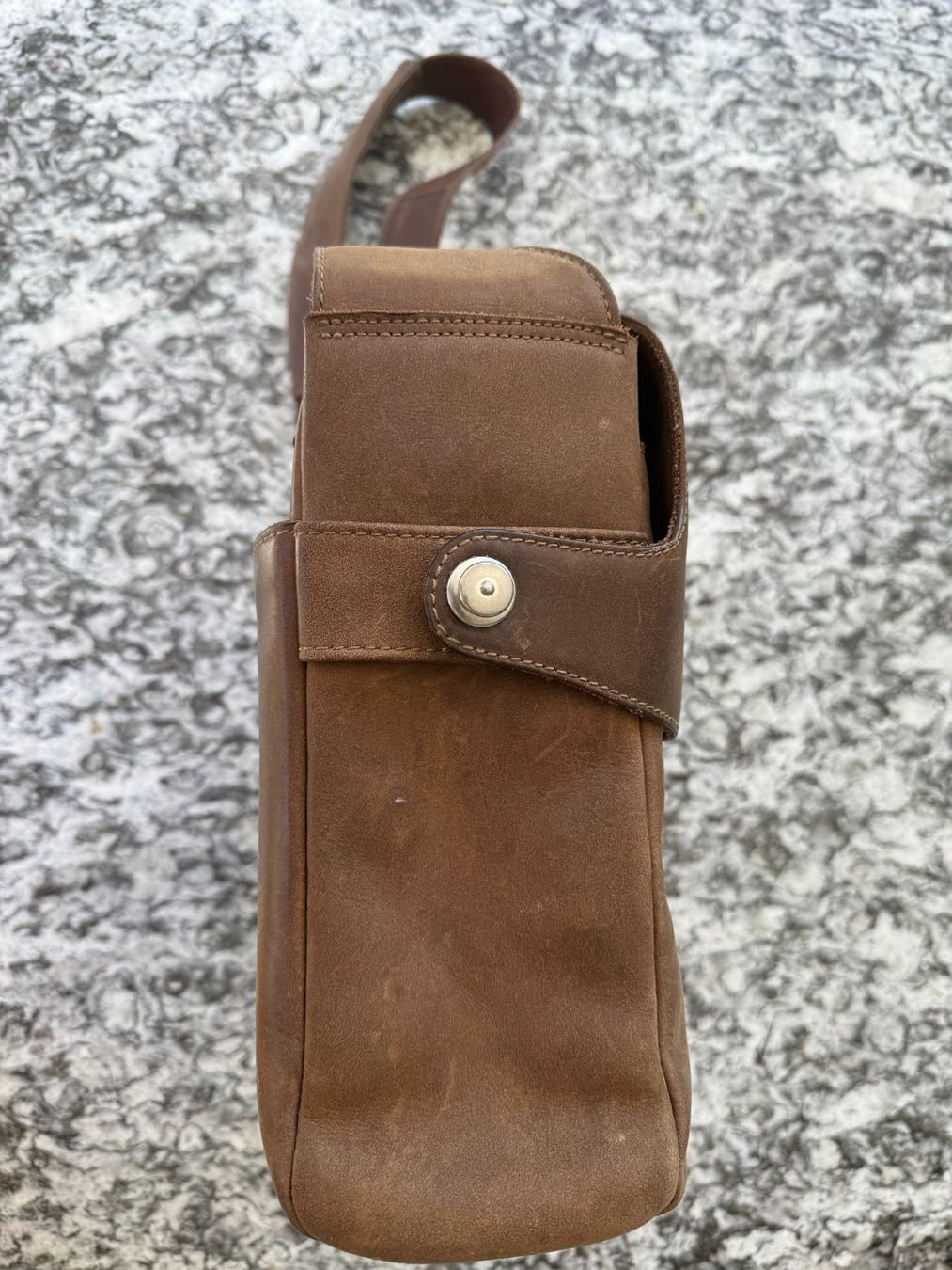 Borse: Dothebag Ledertasche Messenger naturbraun – Usato da Wiesendangen venduto da Fior 2