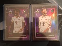 Topps UCL Showtime Leon Goretzka und Kingsley Coman /25