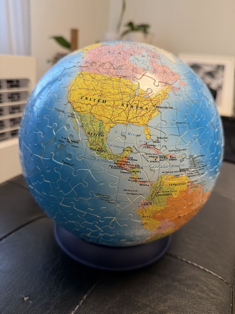Ravensburger Puzzles: Ravensburger Globus Puzzle mit Ständer – Gebraucht aus Zug von Pikappa88 1