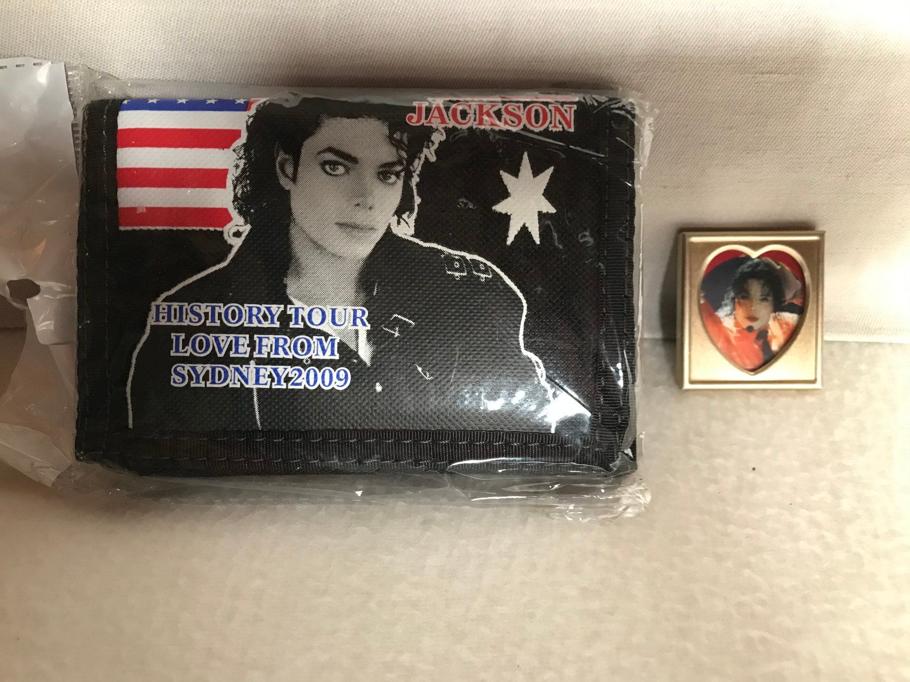Portafogli: Porte-monnaie Michael Jackson et petit cadre – Usato da Ste-Croix venduto da mjmg