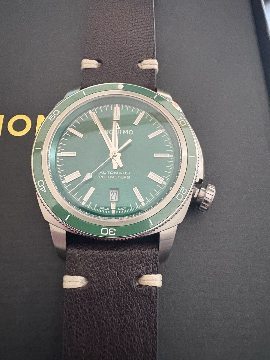 Anonimo Orologi: Anonimo Nautilo Vintage Grün – Nuovo (secondo la descrizione) da Bern venduto da Minok 2