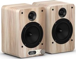 Pure Classic Active Lautsprecher DAB+ Holzoptik 