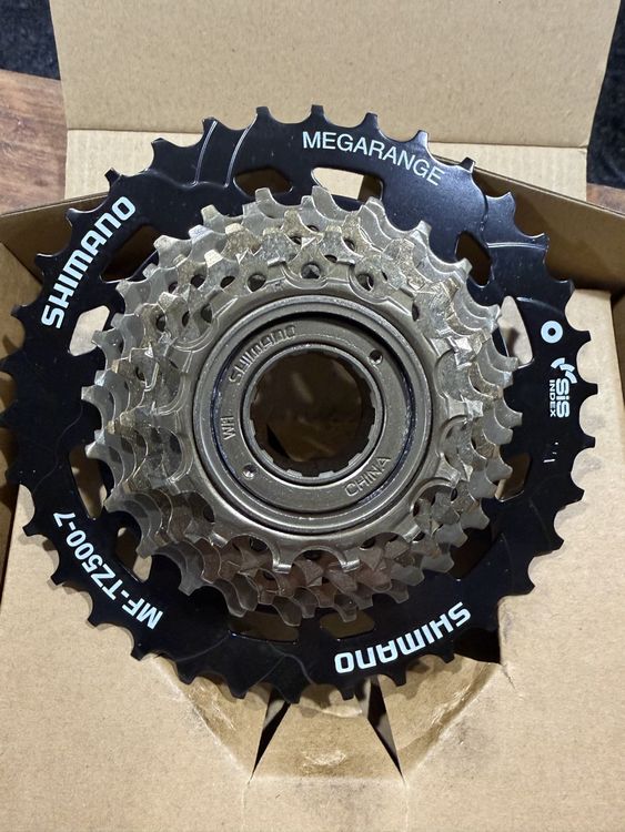Shimano MF-TZ500 7-fach 14-34 braun-schwarz - ZEG Radsport Lörrach