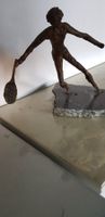 Bronce Tennis-Skulptur