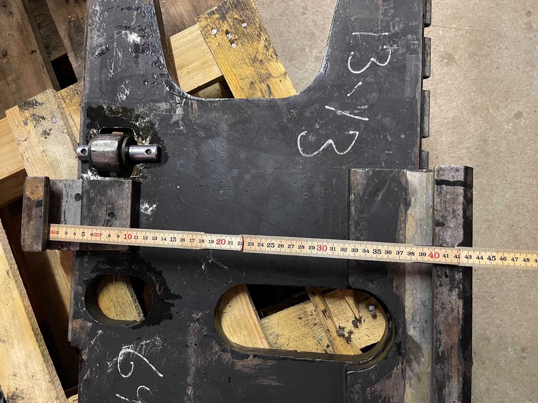 Carrelli elevatori e a forche: Seitenschub zu Stapler – Usato da Huttwil venduto da Bolpa 5