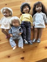  4 Sascha Puppen mit Kleidung guter Zustand