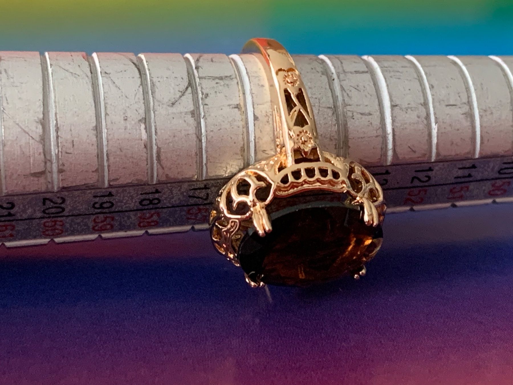 Ringe: Fingerring vergoldet Queen  55 – Gebraucht aus Dittingen von Bijoubelle 7