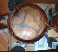 Art Deco Alabaster Deckenlampe Durchmesser 45 cm