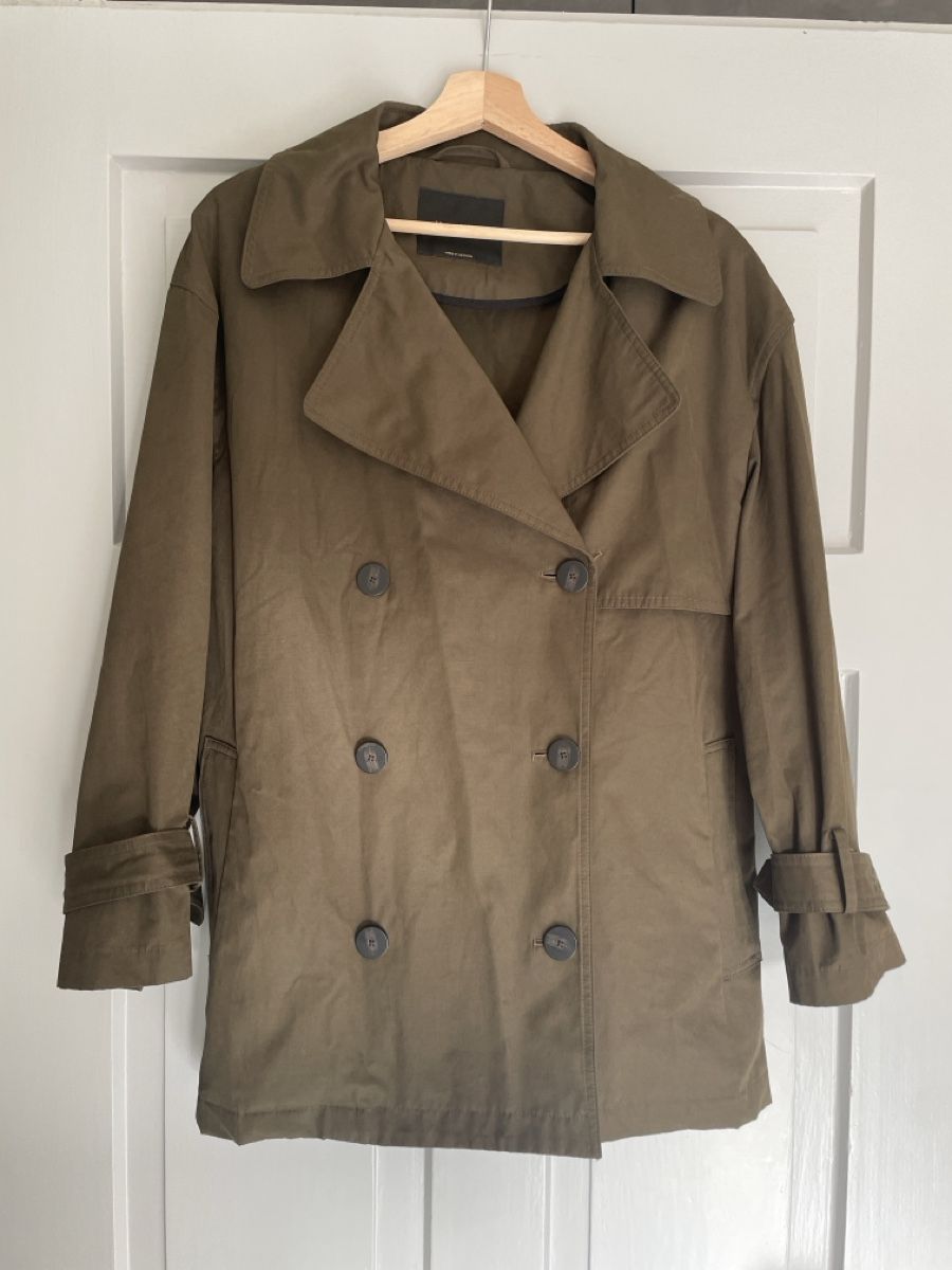 Massimo Dutti Giacche: Massimo Dutti Trench Coat olive – Nuovo (secondo la descrizione) da Zürich venduto da M500ZH 1