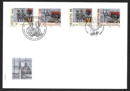 FDC 1183-1184 Gemeinschaftsausgabe CH/Vatikan ET 22.11.2005