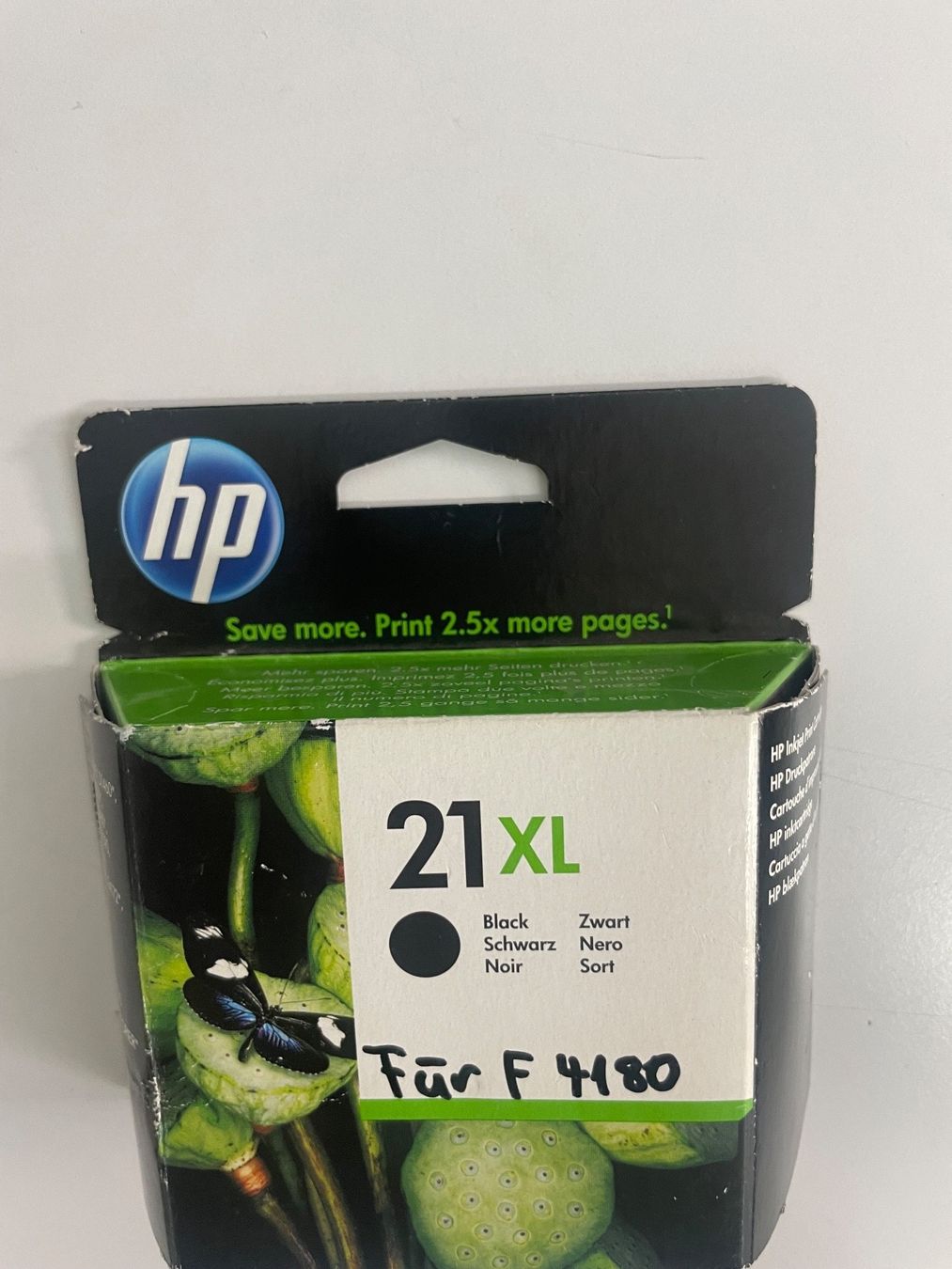 Hewlett Packard Cartucce per stampanti & toner: HP 21XL Schwarz Original Druckerpatrone – Nuovo e nell'imballaggio originale da Niederwangen BE venduto da m_s13 2