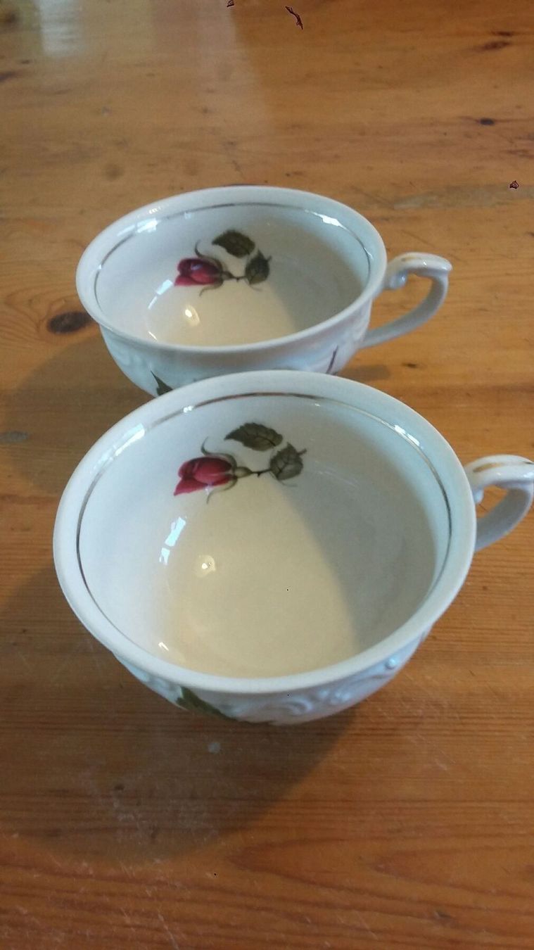 Set di piatti: Tasses ,sous tasses et sucrier – Usato da Miecourt venduto da Marly1 7