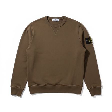 Sweat Stone Island Vert Kaki Crewneck Vintage - M