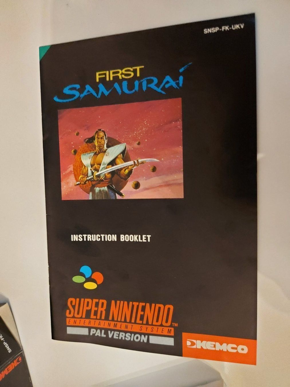 Nintendo Giochi: First Samurai Super Nintendo SNES OVP – Usato da Aarau venduto da Kaesekuchen2000 7