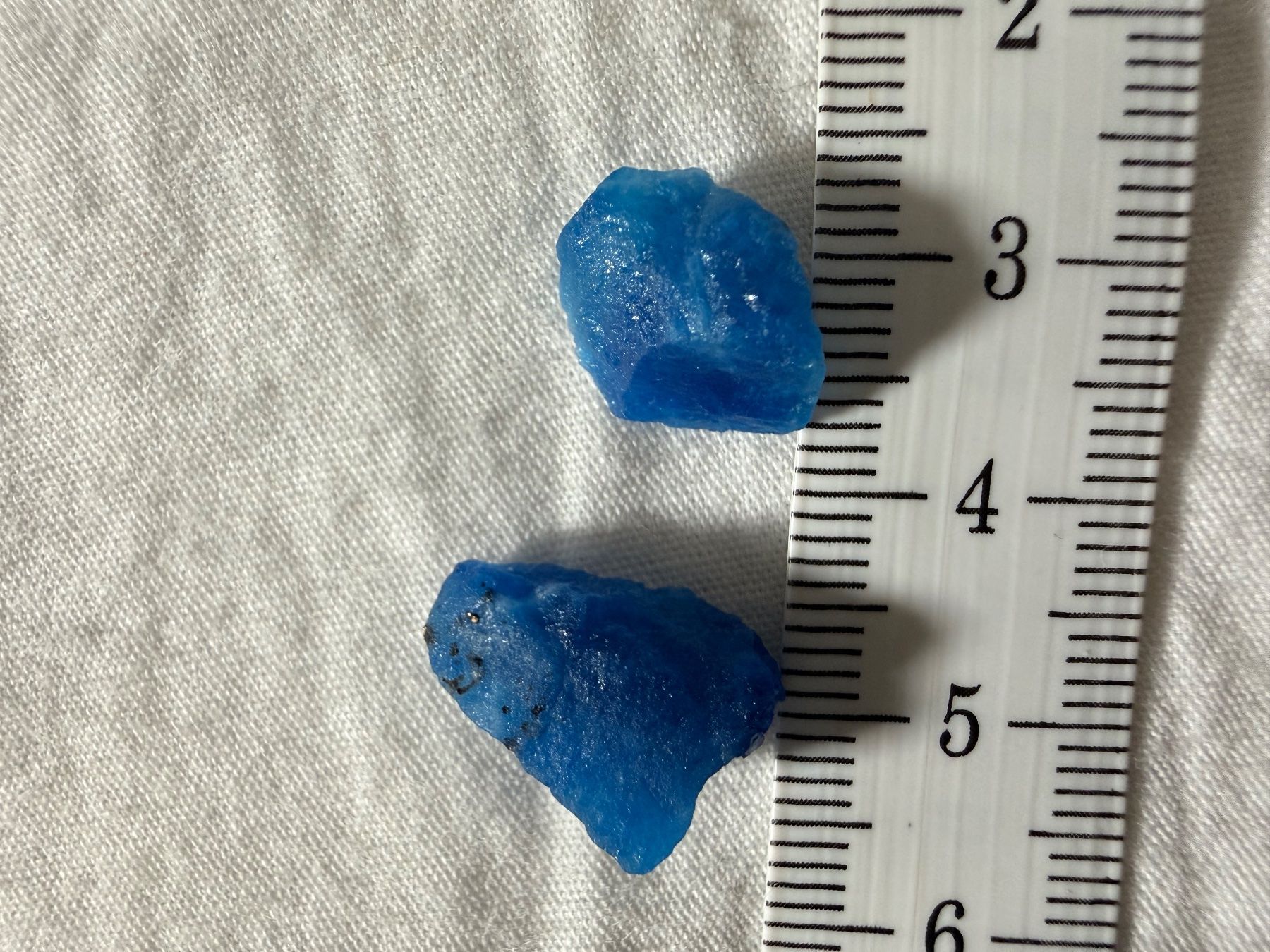 Mineralien & Heilsteine: Haüyn 2Stk 10.5ct – Neu (gemäss Beschreibung) aus Oberhof von RealStone 3