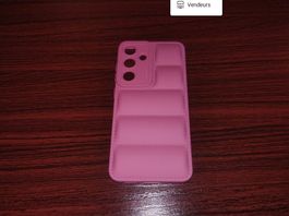 Case Silikon rosa für Samsung Galaxy S24
