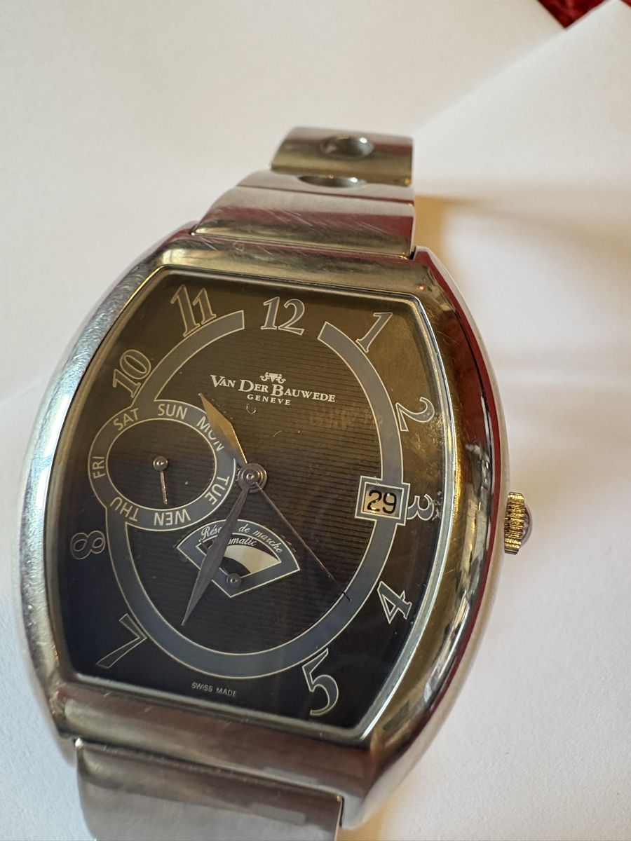 Van Der Bauwede Orologi: Van der Bauwede Uhr Geneve – Usato da Murten venduto da Tzaugg 5