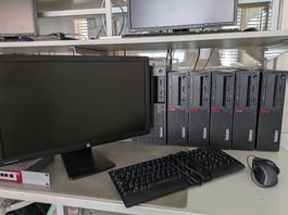 PC i7-8700 16Go 512Go SSD W11 + écran + clavier/souris