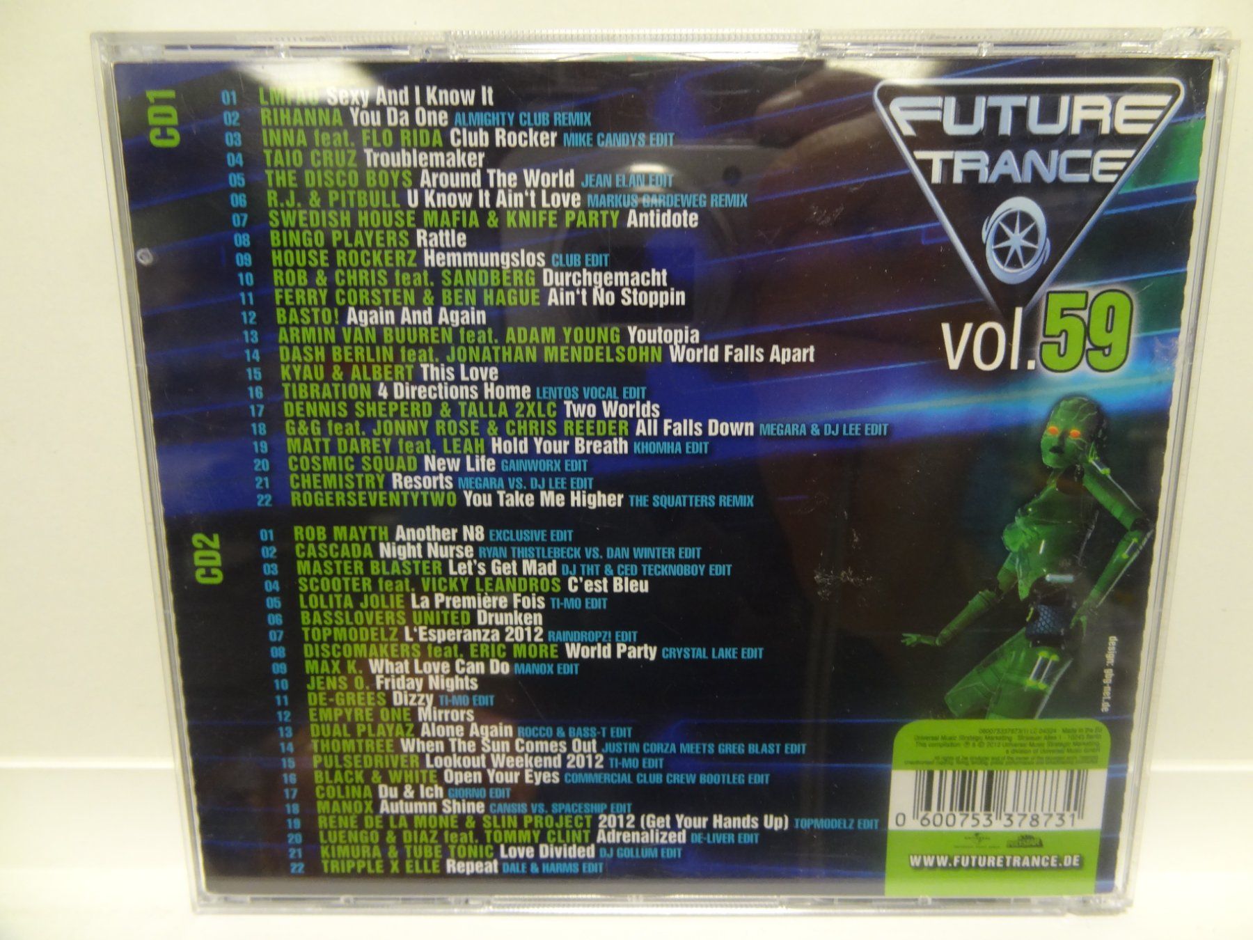 CD: Vol. 59-Future Trance  – Usato da luzern venduto da musicandart 1