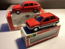 2 seltenes Modellautos "TOYOTA CORONA/COROLLA II“ Diapet NEU