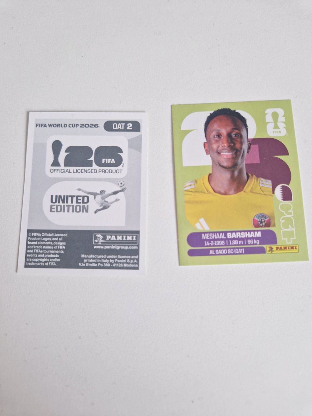 Panini Sammelbilder & Trading cards: Panini Sticker QAT2 – Neu (gemäss Beschreibung) aus Stüsslingen von white_angel86