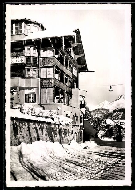 Cartoline postali: AK Arosa, Haus Sylvana – Usato da Berlin venduto da bartko-reher