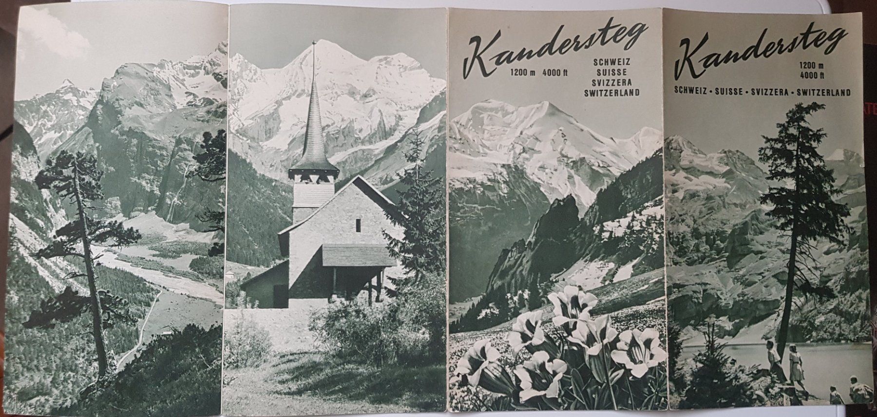 Documenti: Broschüre Kandersteg 1950er – Usato da Mörschwil venduto da aik_x8mc 5