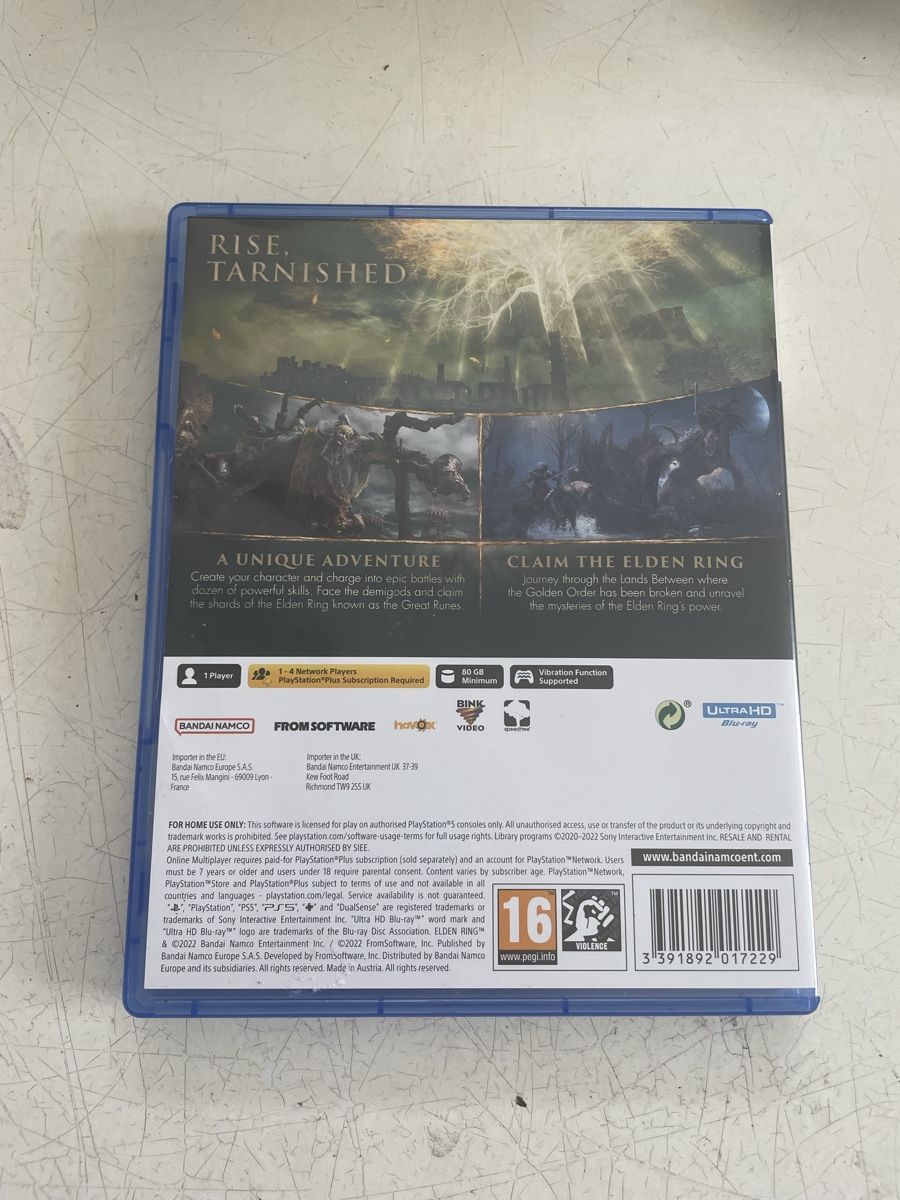 Sony Jeux: PS5 Elden Ring Spiel guter Zustand – Neuf (Voir description) à Oberwil BL par moneymaker1 2