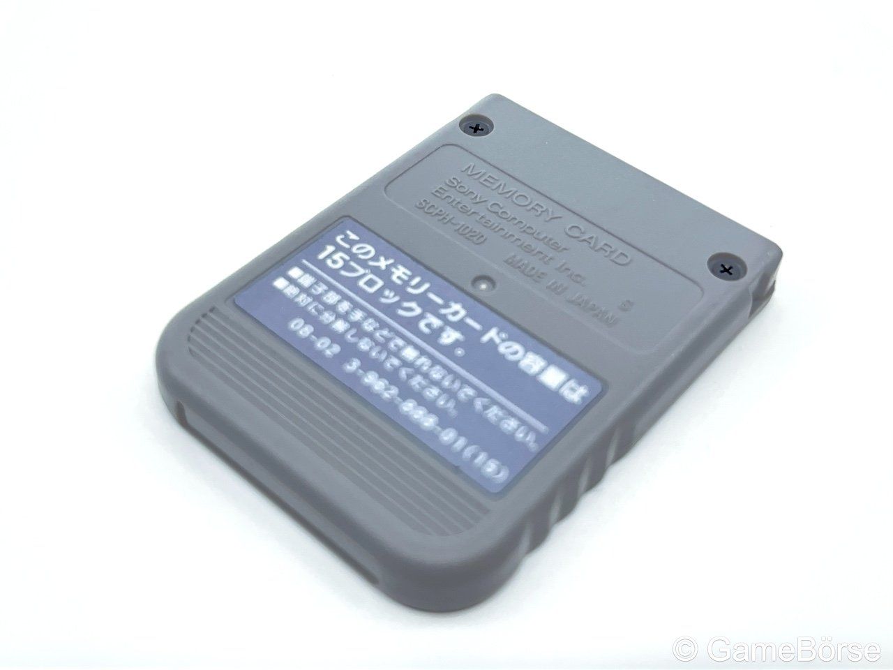 Sony Memory unit & Memory card: PS1 Memory Card 1MB Grau – Usato da Stettfurt venduto da GameBoerse 1