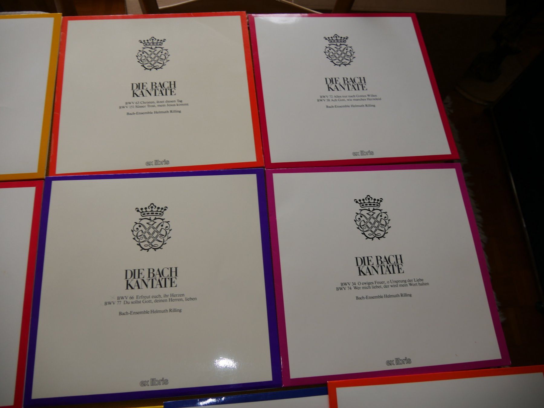 Dischi in vinile: ex Libris LP - 14 Stk. Die Bachkantate – Usato da Gränichen venduto da Nimmersatt 3