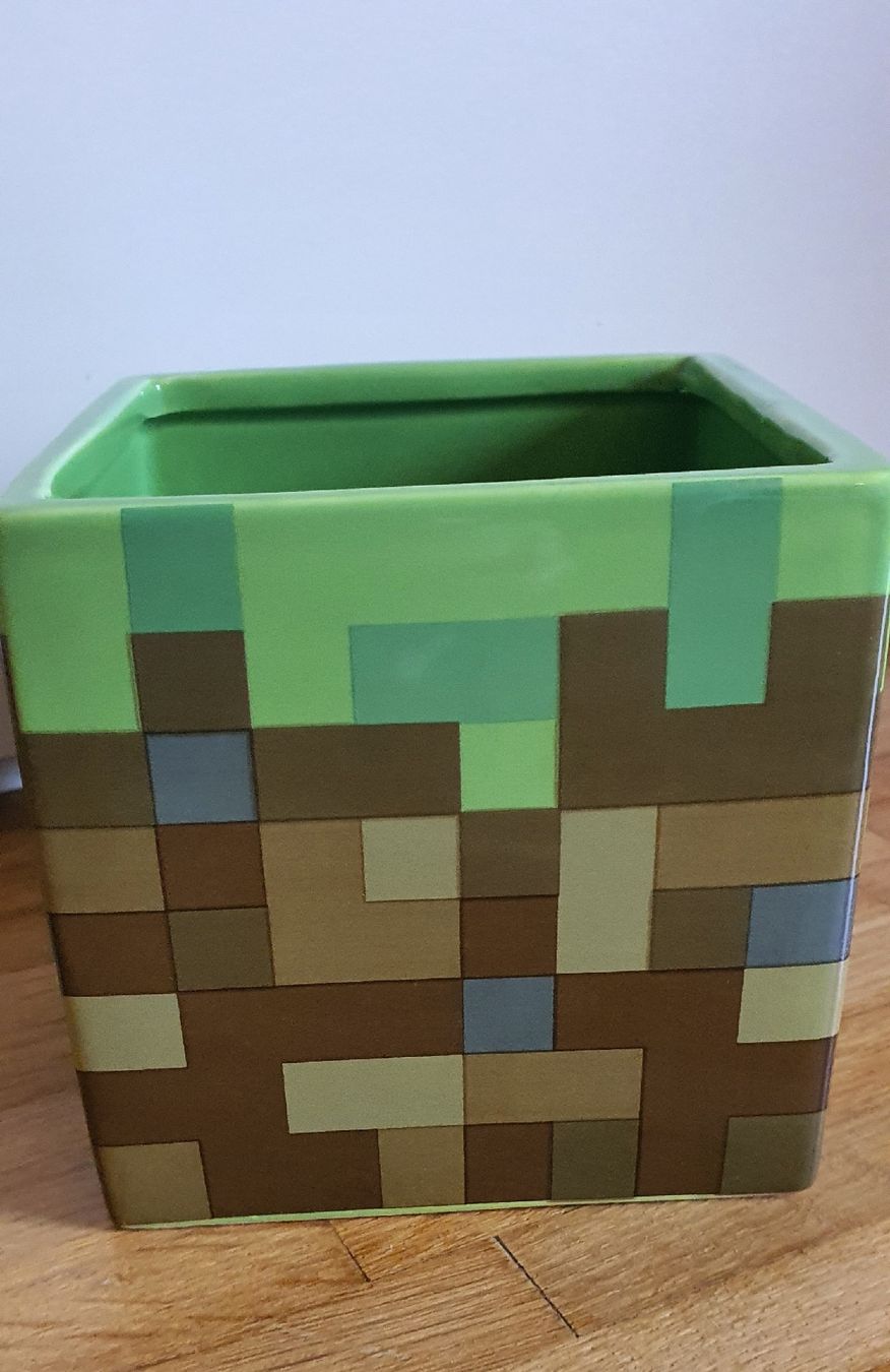 Tutte le decorazioni: Minecraft Gras-Block-Stift & Pflanzentopf – Nuovo e nell'imballaggio originale da Basel venduto da Kristal4 1