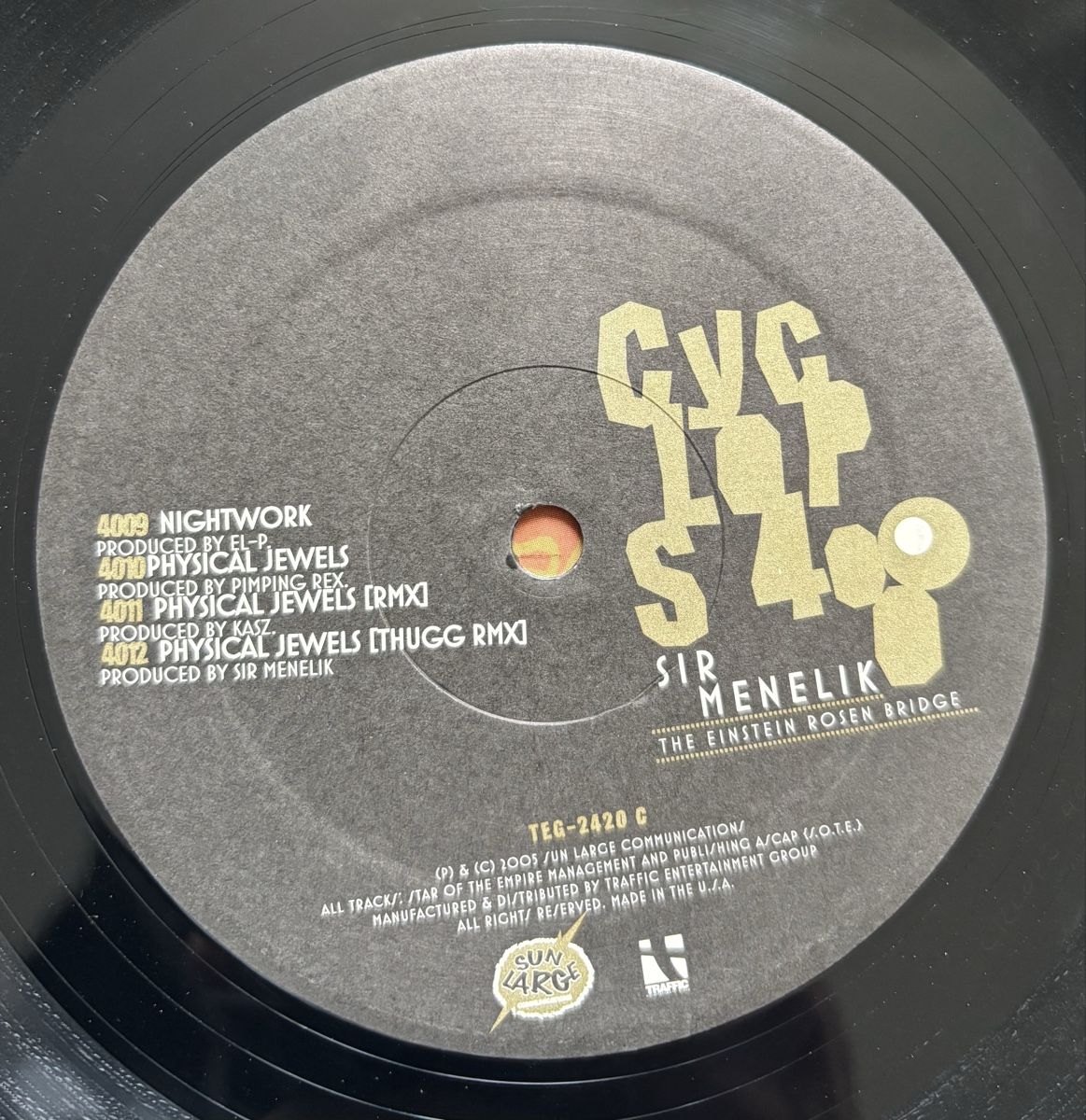 Schallplatten: Cyclops 4000 / Sir Menelik - The Einstein Rosen Bridge 2xLP – Gebraucht aus Neuchâtel von Deivid2 4