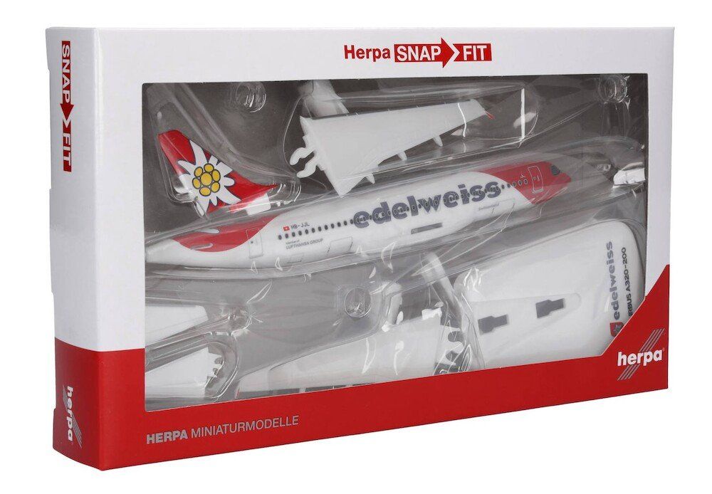 Edelweiss Kit di modellismo & Modellini statici: Airbus A320 Edelweiss 1/200 – Nuovo e nell'imballaggio originale da Hochfelden venduto da aviatikboerse_top 2