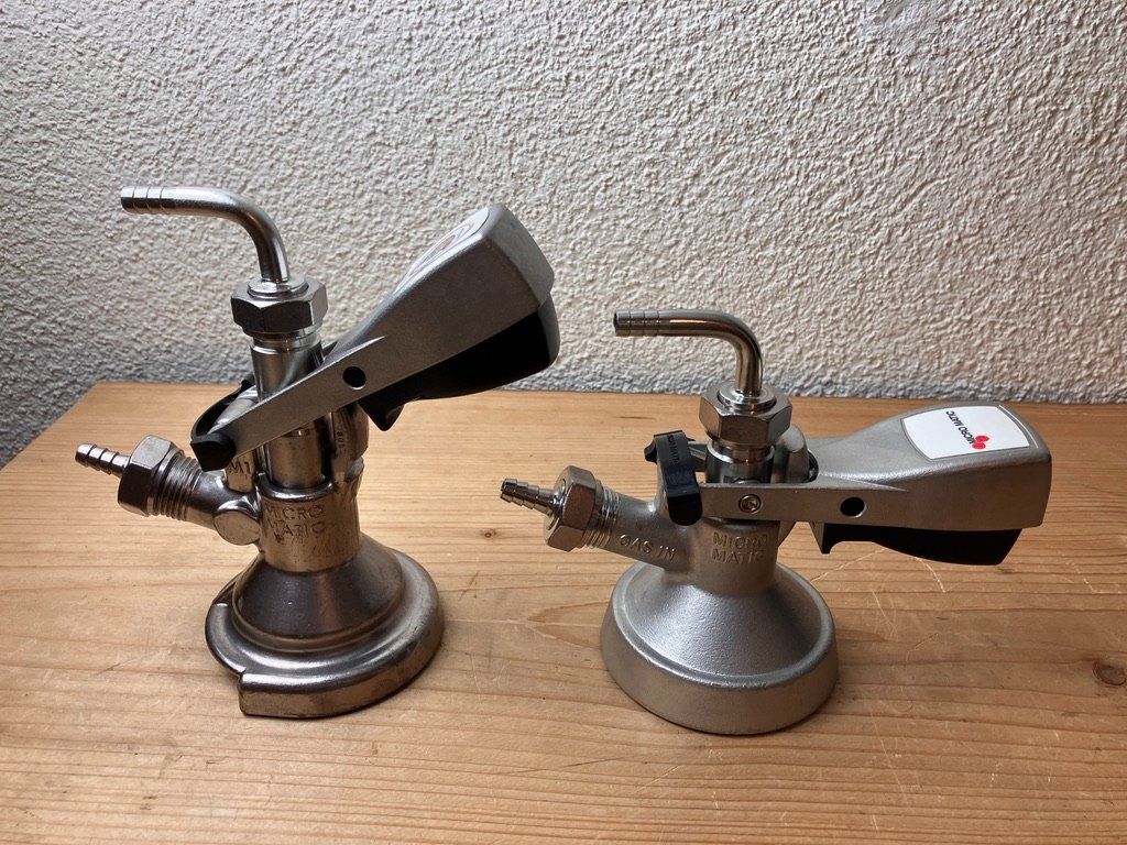 Rubinetteria: 2 Stk. Micro Matic Bier KEG Zapfhahn Hebelgriff – Usato da Fislisbach venduto da Promo 1