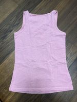 Rosa Top mit Logo, Grösse S, leicht meliert 👚