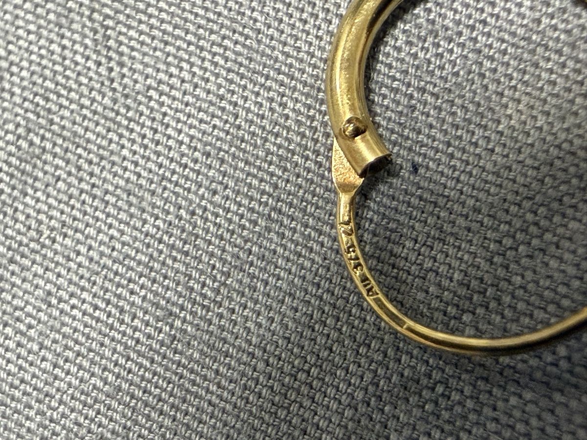 Orecchini pendenti & Orecchini a lobo: Kleiner Ohrringe Gold 375 – Usato da Oberhof venduto da RealStone 6