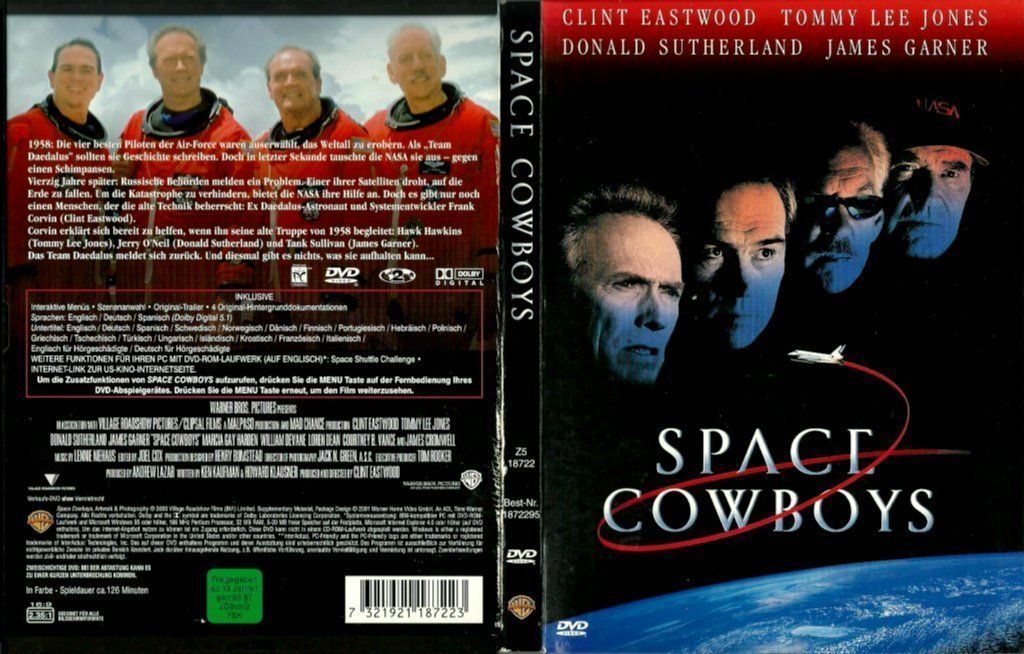 Tutti i DVDs: Space Cowboys (2000) – Usato da THERWIL venduto da Fcbbasel