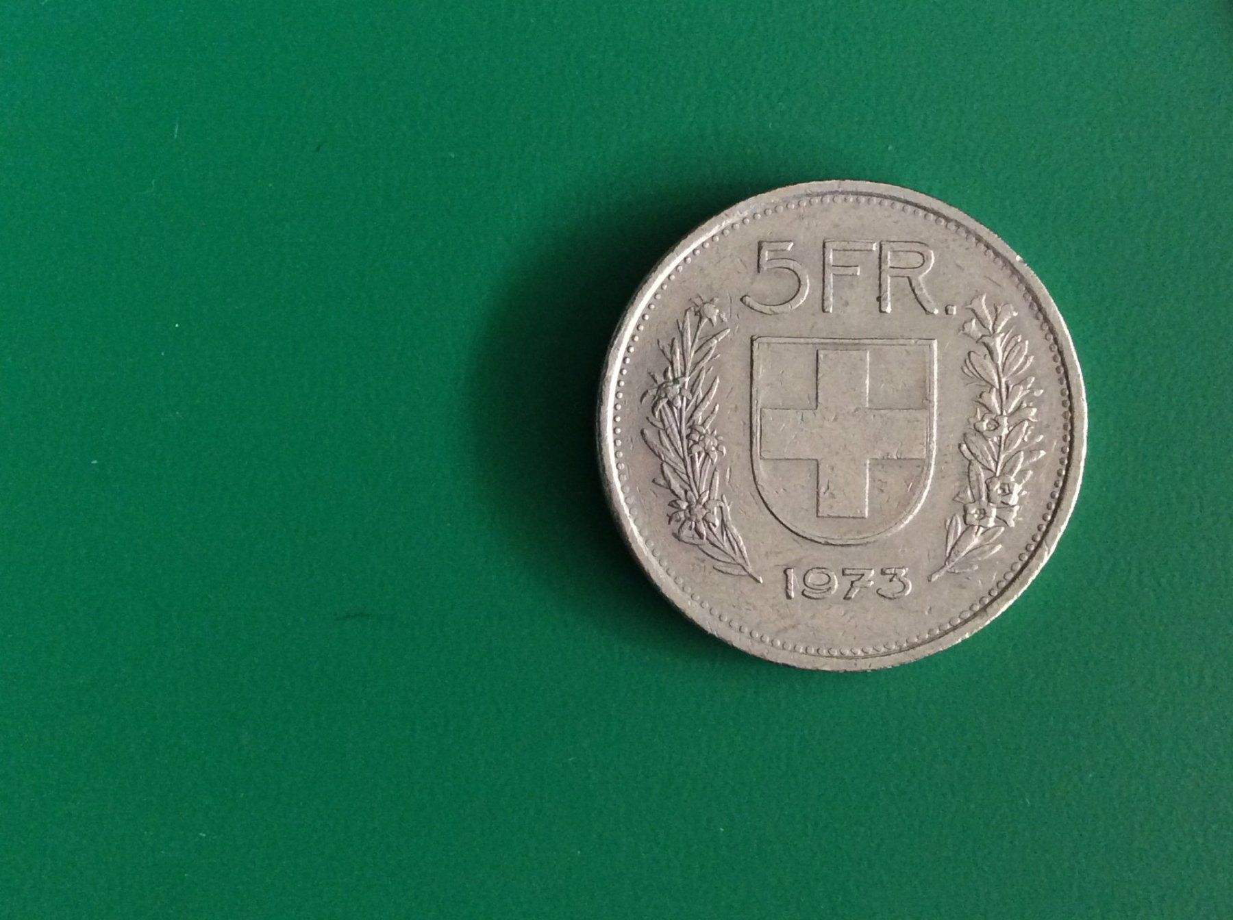 Tutti le monete: 5 francs  1973 – Usato da Genève venduto da pie_fh2d