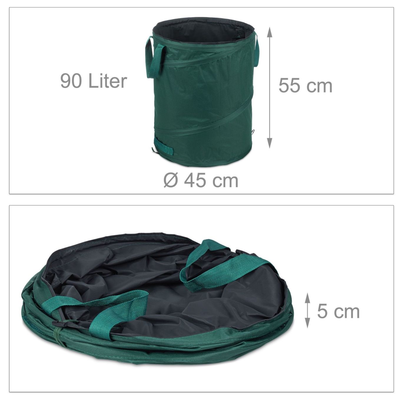 Altro in Utensili da giardino: 3er Set Pop Up Laubsack 90 L – Nuovo e nell'imballaggio originale da Bülach venduto da StoreInShopOutlet 4