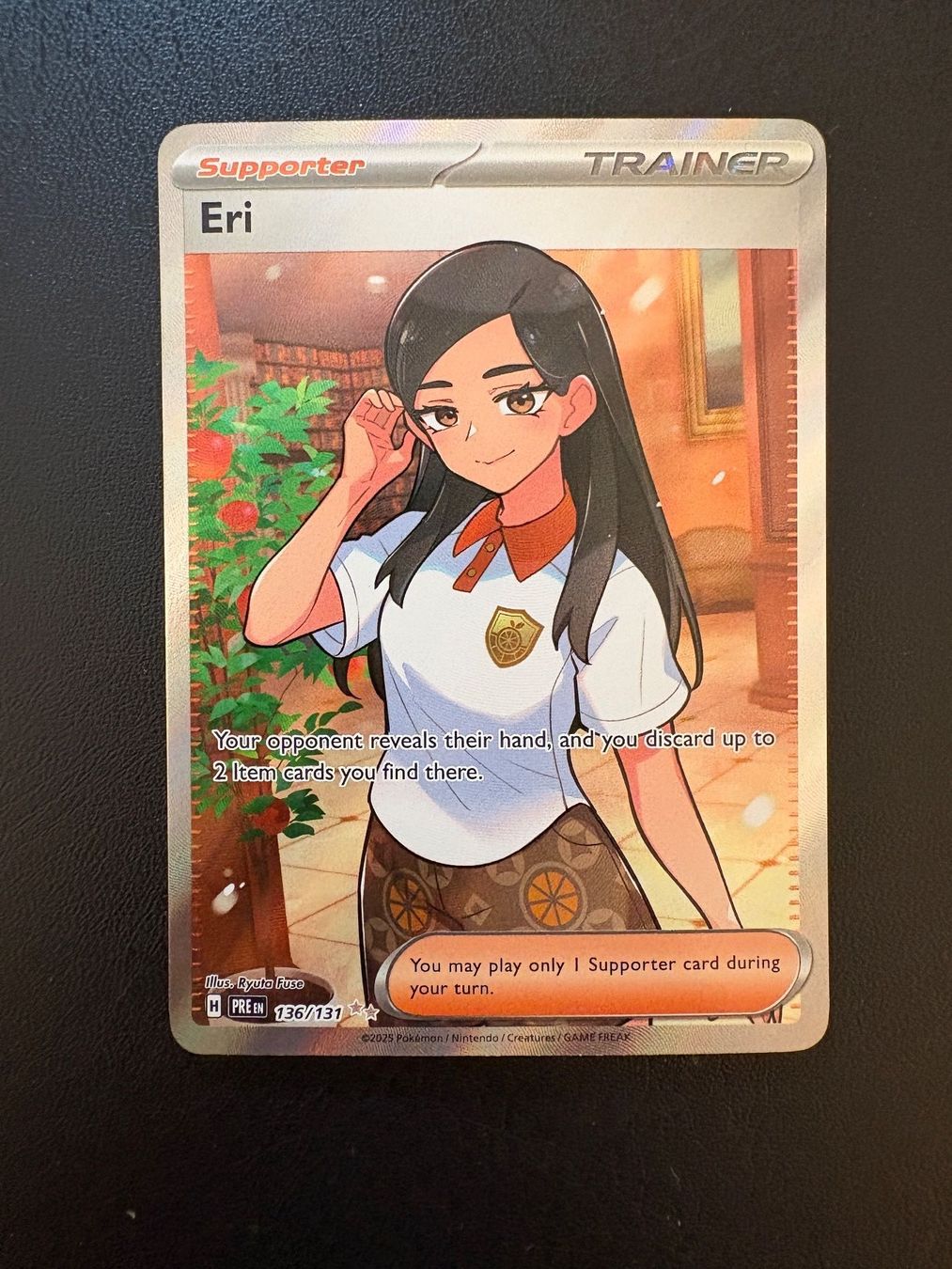 Pokémon Carte collezionabili: Eri 136/131 – PRE Prismatic Evolutions EN – Usato da Davos Dorf venduto da WadaDex