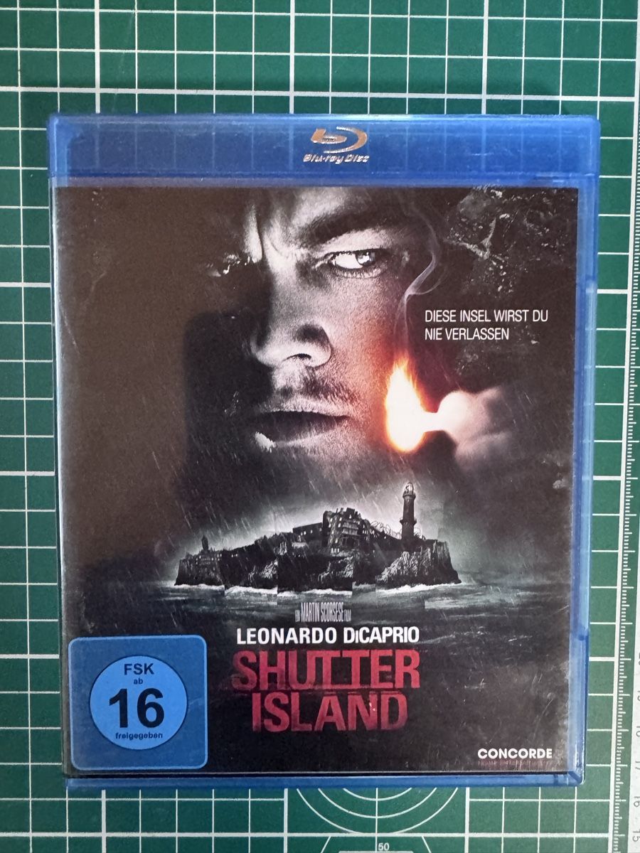 Tutti i DVDs: Shutter Island Blu-ray Leonardo DiCaprio spannender Thriller – Usato da Schwyz venduto da Hasselhoff