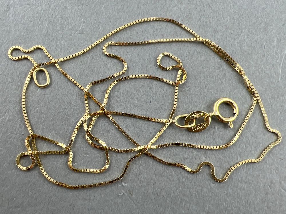 Wunderschne 750 Gold Kette Herren Bild