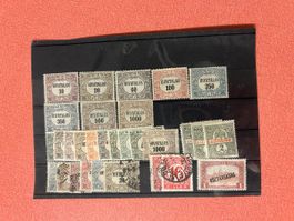 Briefmarken Sammlung Ungarn Konvolut gebraucht